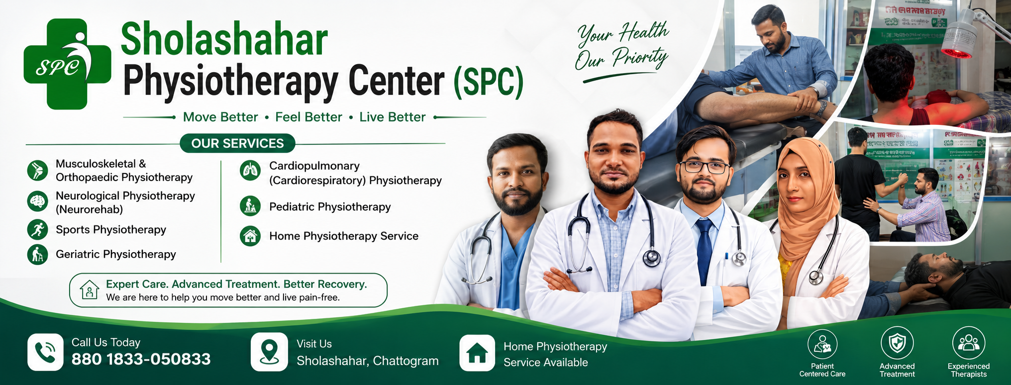 Physiotherapy in Chittagong: Conditions We Treat and What to Expect at SPC